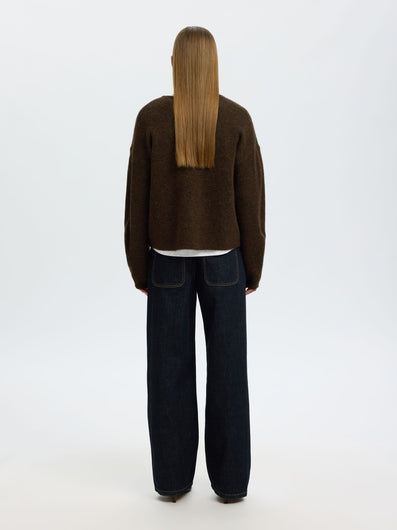 SELECTED Lulu Duffle Knit Cardi - Delicioso