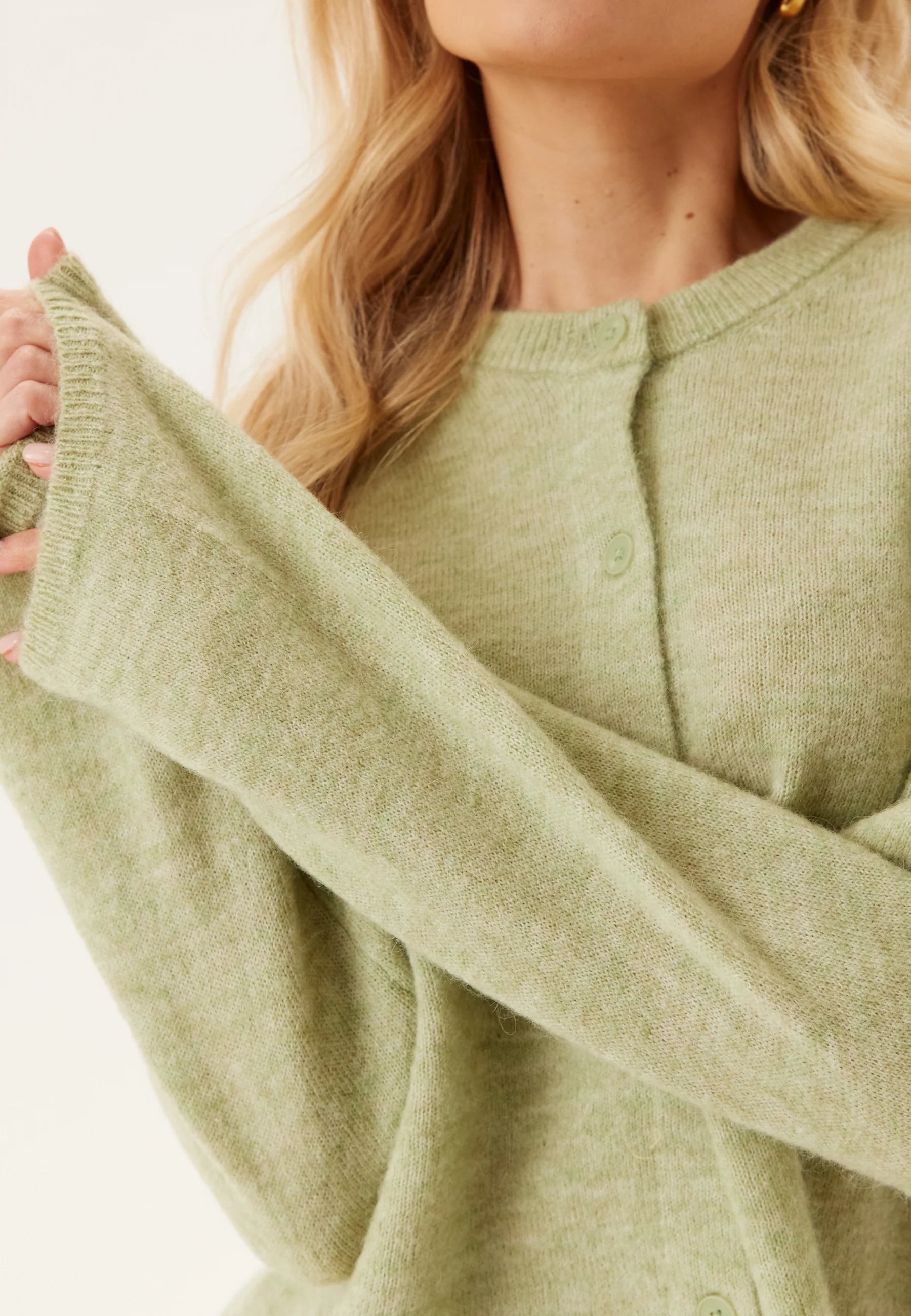 SELECTED Lulu New Knit Cardi in Lint