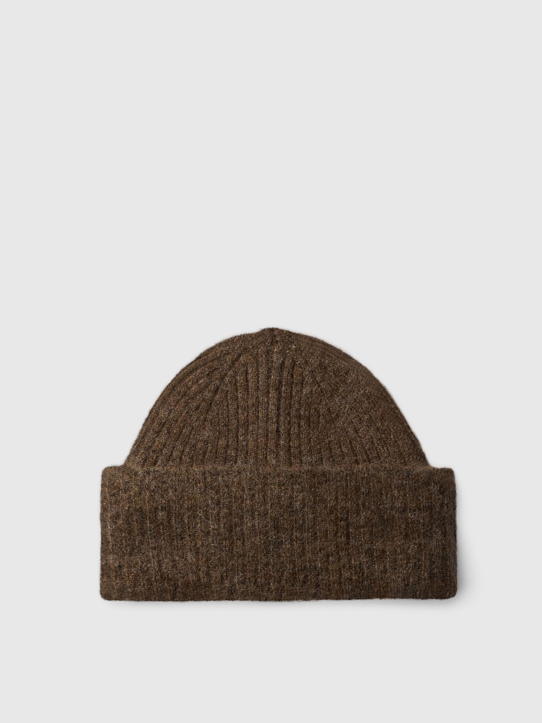 SELECTED Lulu Wool Blend Beanie - Dachshund Melange