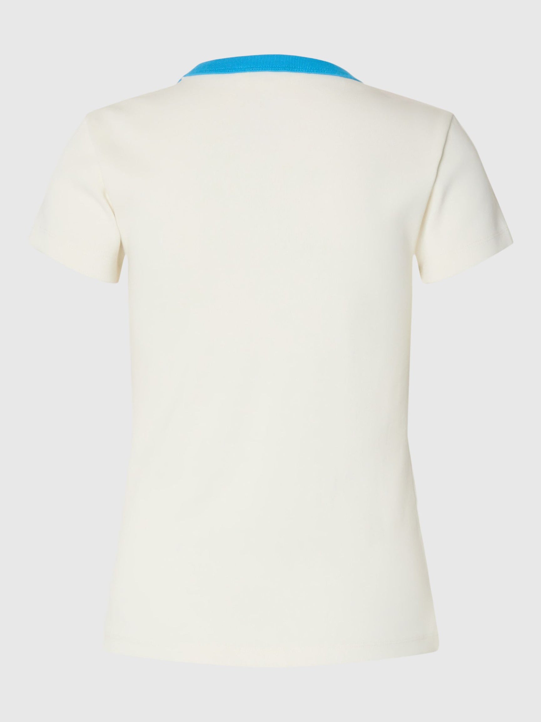 SELECTED Milly SS Tee in Malibu Blue, Egret