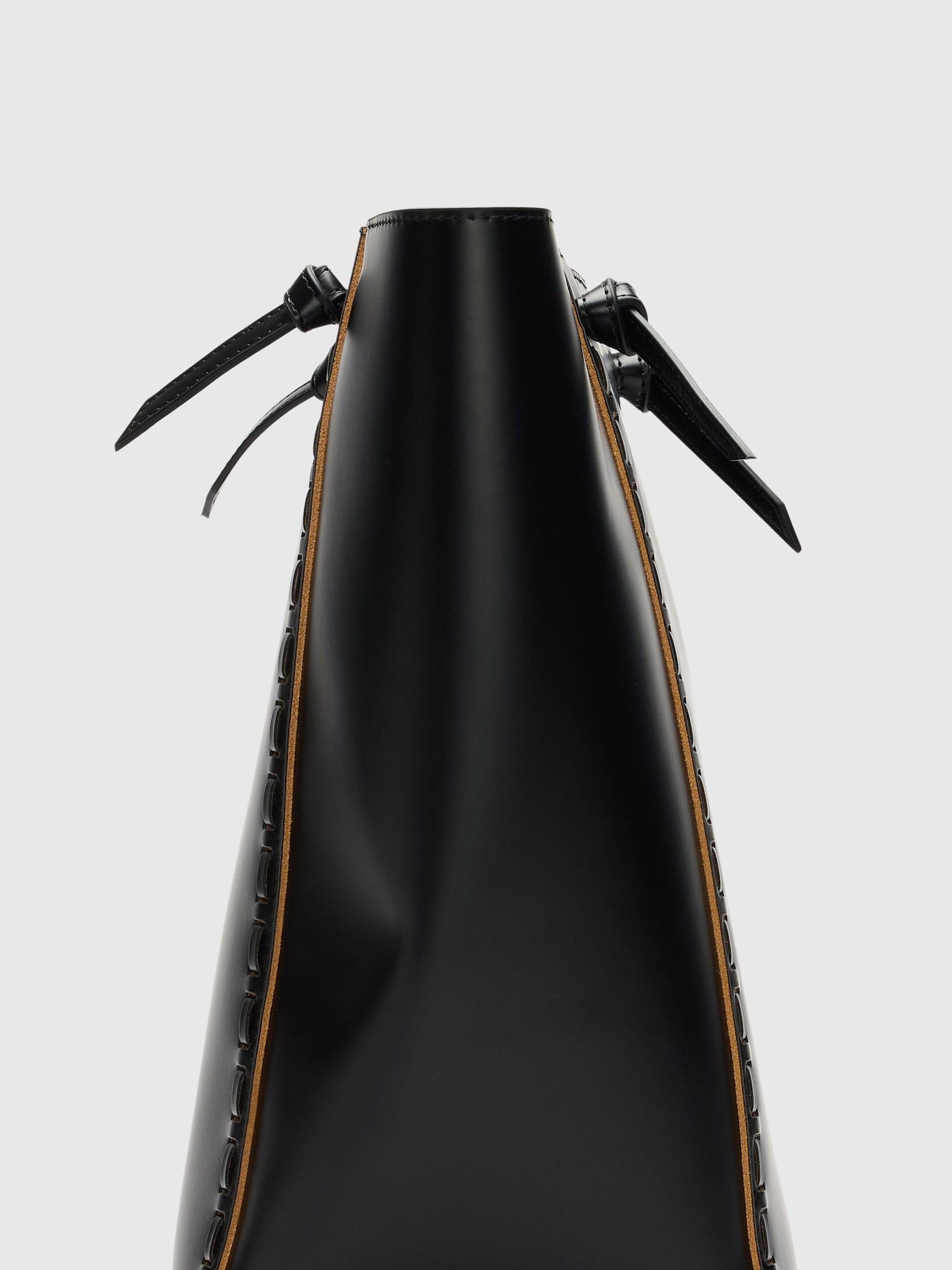 SELECTED Stella Leather Tote - Black