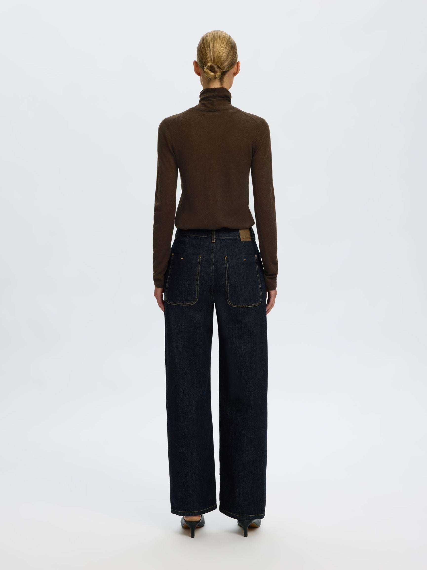 SELECTED Vendy Wool LS Knit - Delicioso