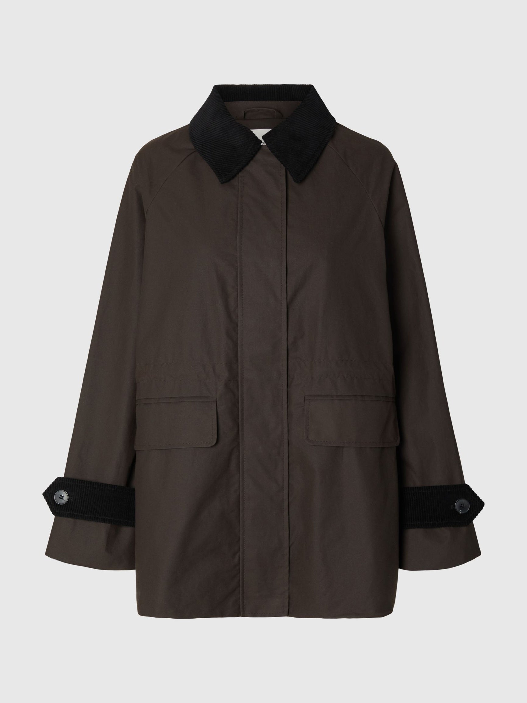 SELECTED Wilma Waxed Jacket - Delicioso