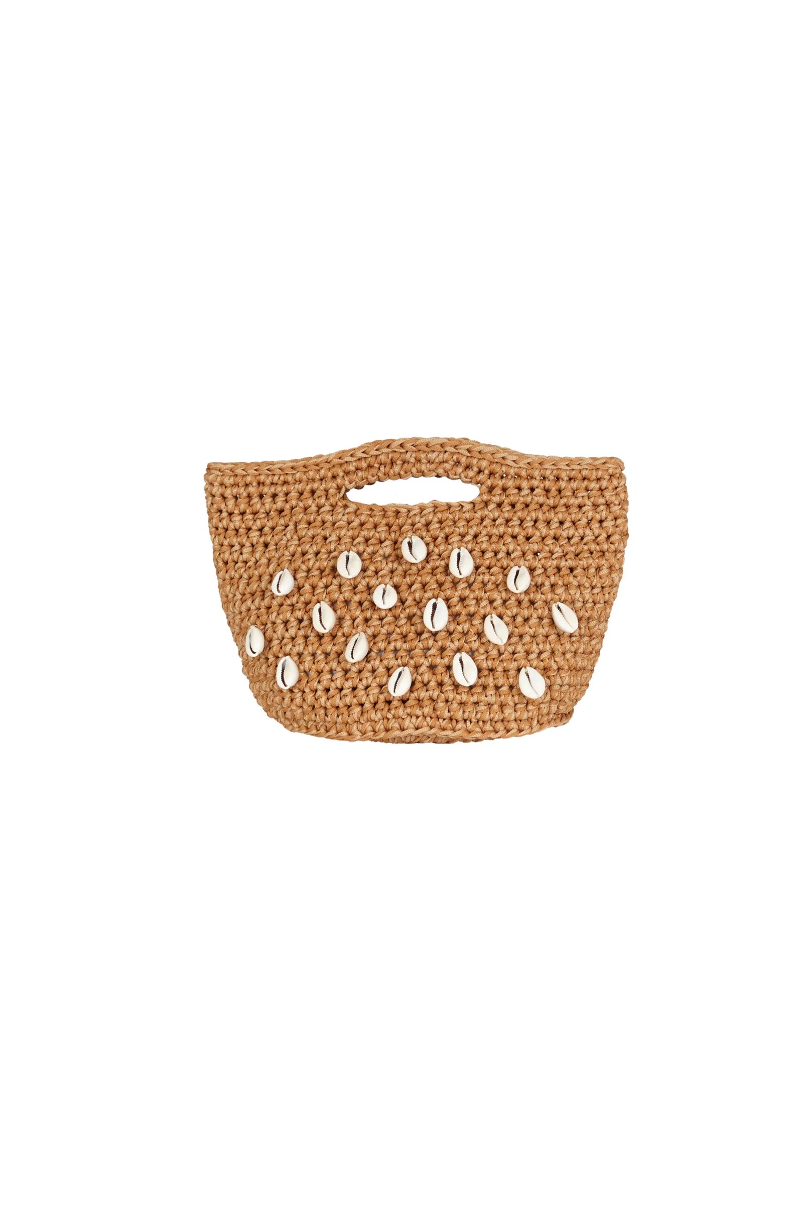 Share Your Luce Shell Bag in Caramel Hazelnut