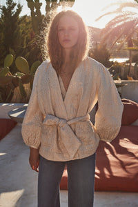You added <b><u>FAUNE Soller Jacket in Oyster, Gold</u></b> to your cart.