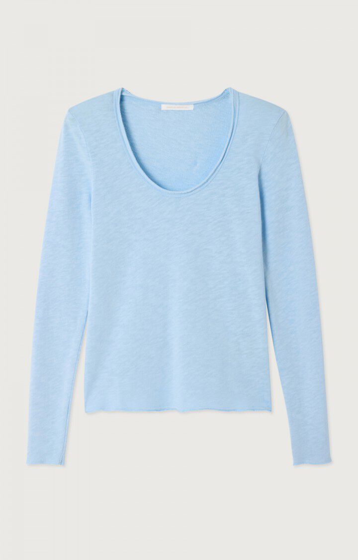 American Vintage Sonoma 02 LS Scoop Neck in Splash Vintage