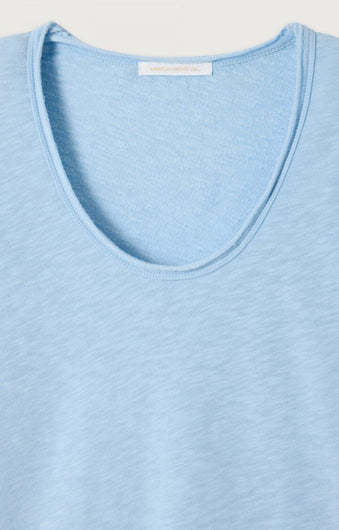 American Vintage Sonoma 02 LS Scoop Neck in Splash Vintage