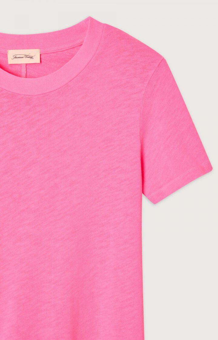 American Vintage Sonoma 28 Tee in Pink Acid Vintage