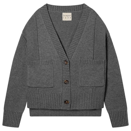 Jumper1234 Guernsey Cardi in Iron Mountain