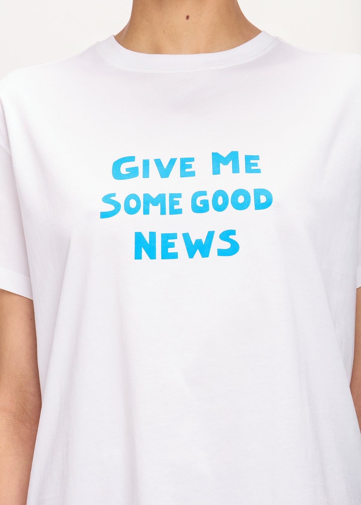 Bella Freud Give Me Some Good News Tee
