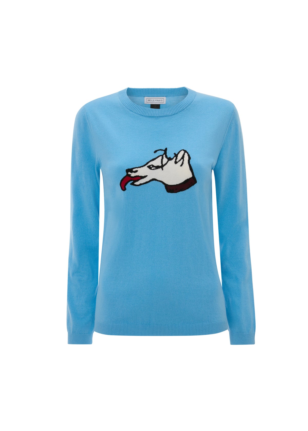 Bella Freud Dog Jumper in Tilda Blue