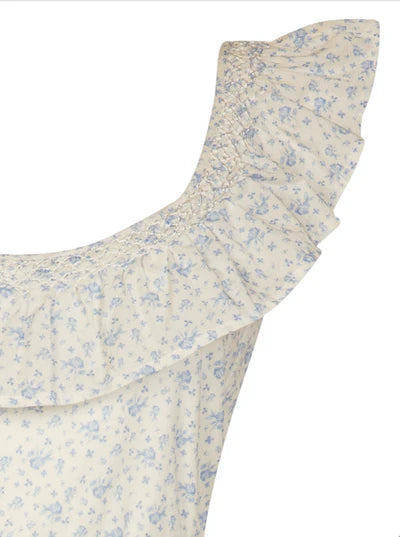 ST. CLAIR Theodora Dress in Lucky Blue