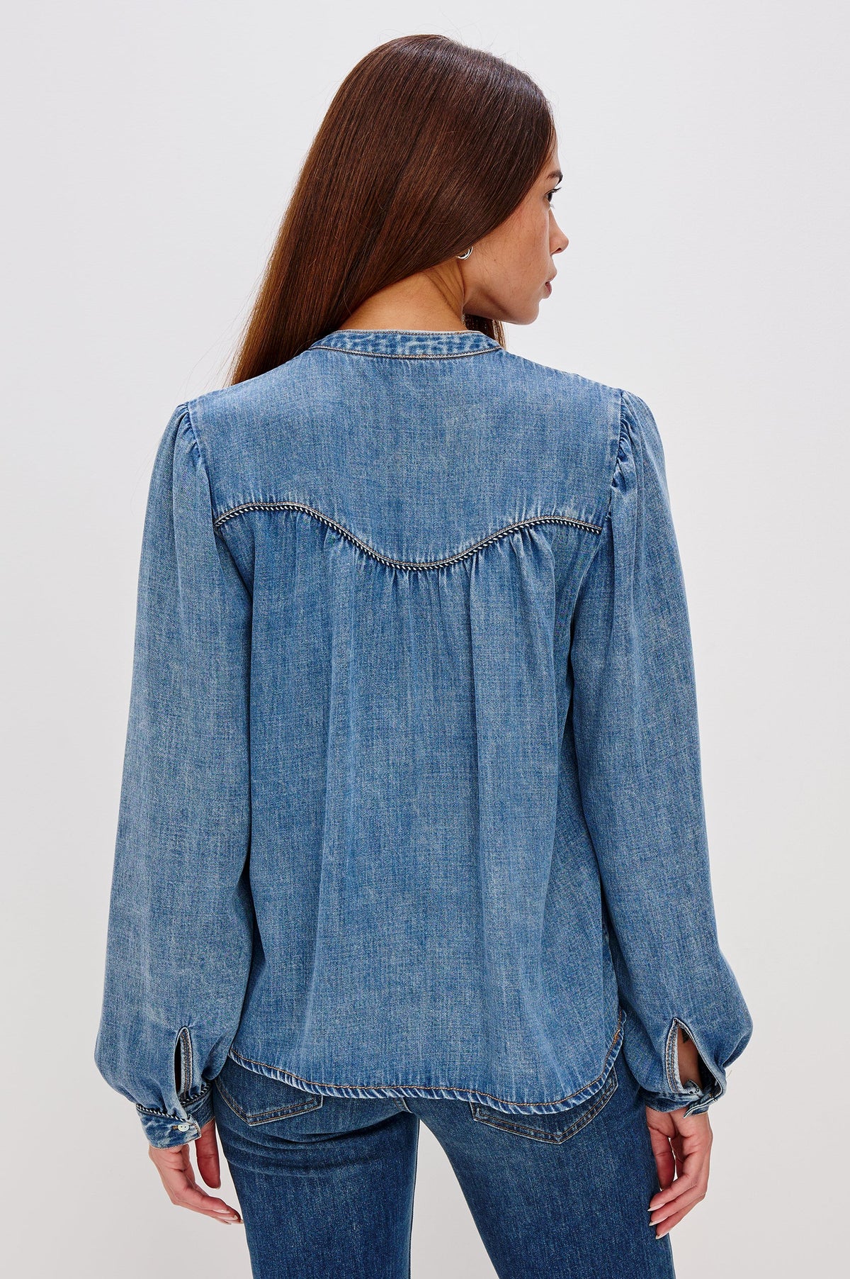 Rails Sunna Shirt in Blue Stone