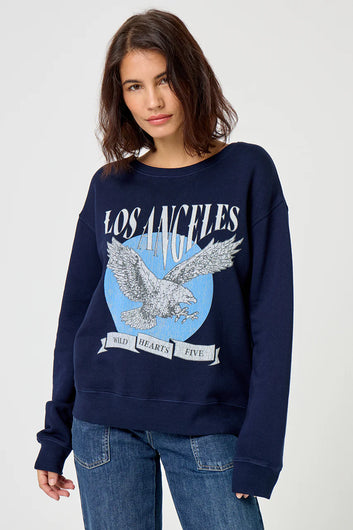 Five Jeans LA Sweat in Navy