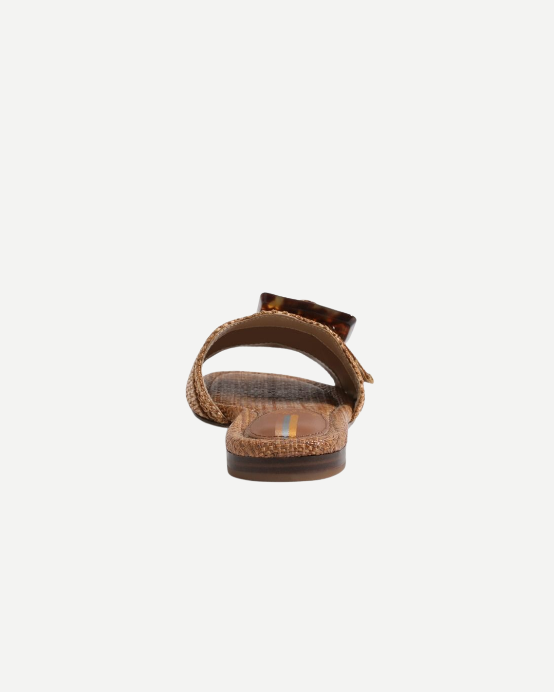 Sam Edelman Bambi Raffia Slide in Leather