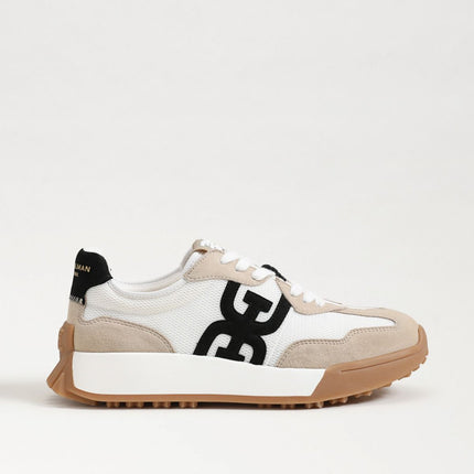 Sam Edelman Langley Sneakers - White, Black