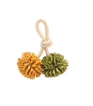 Nokwol Pretty Pom Pom in Green, Yellow