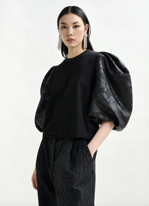 You added <b><u>Essentiel Antwerp Imortal  Puff Sleeve Tee in Black</u></b> to your cart.