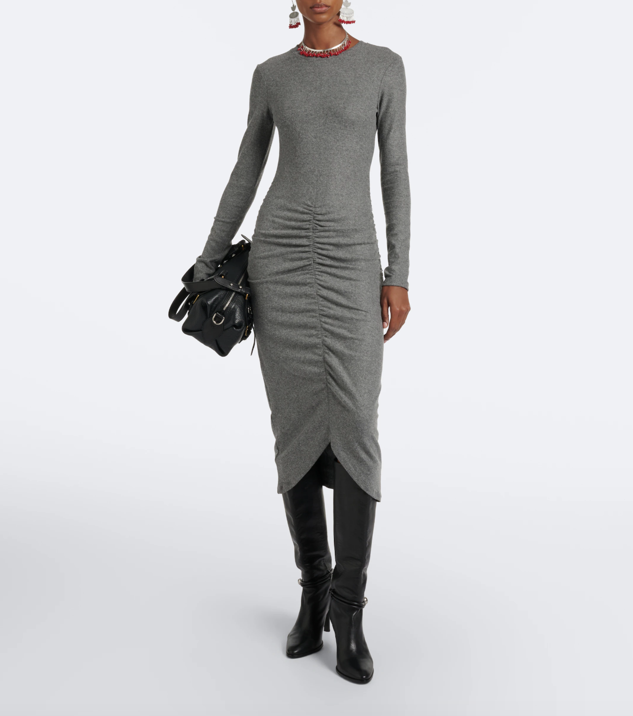 Marant Etoile Dylin Dress - Grey