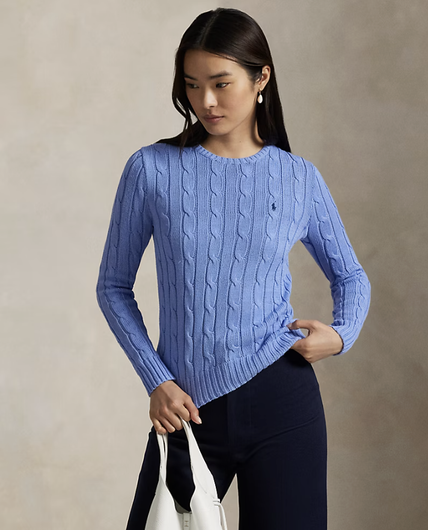 Ralph Lauren Julianna LS Pullover - New Litchfield Blue