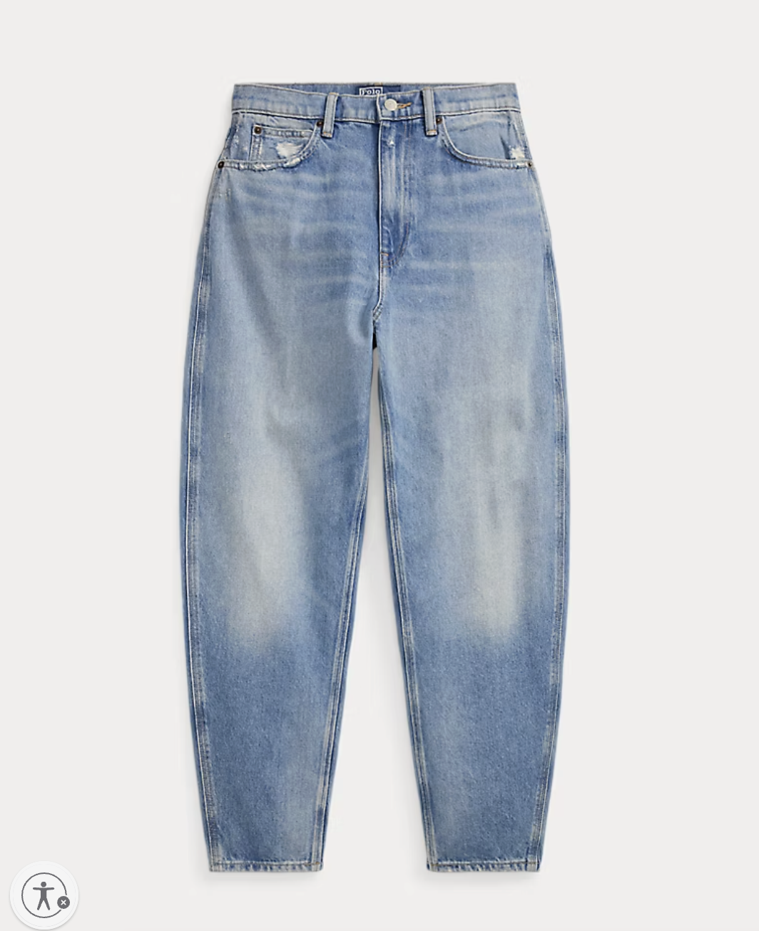 Ralph Lauren Ankle Straight Jean - Alaiya Wash