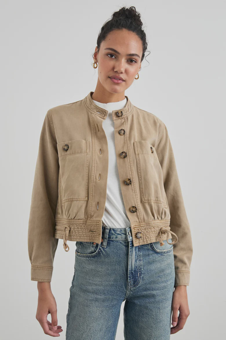 RAILS Alma Jacket in Washed Camel