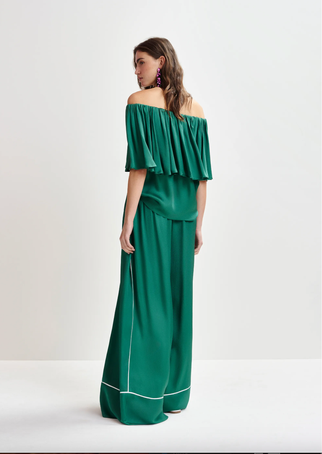 Essentiel Antwerp Hontgomery Wide Pants in Madison Blue