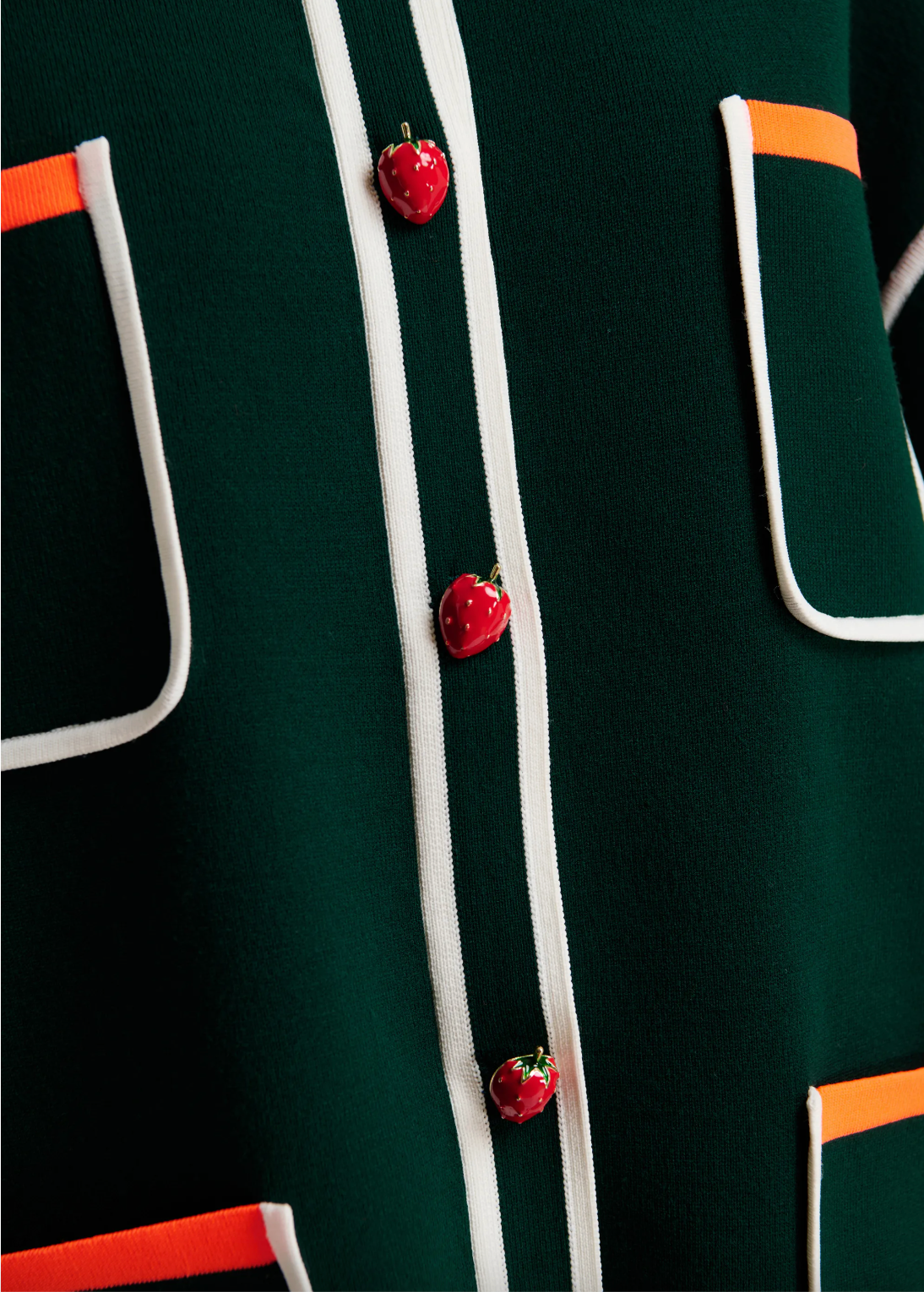 Essentiel Antwerp Kokorico Cardi - Bottle Green