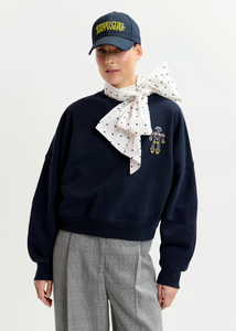 You added <b><u>Essentiel Antwerp Ibernatus Embroidered Sweat in Navy</u></b> to your cart.