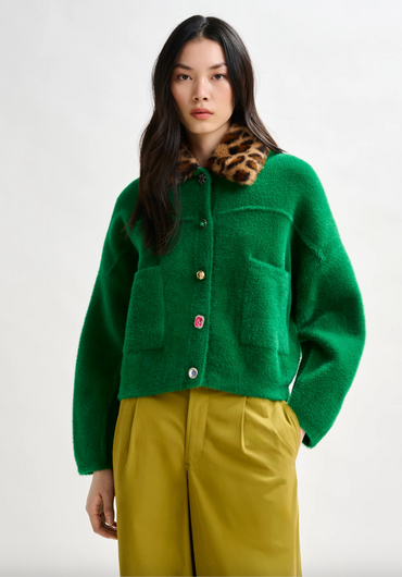 Essentiel Antwerp Intention Jacket with Collar in Paula's Choice