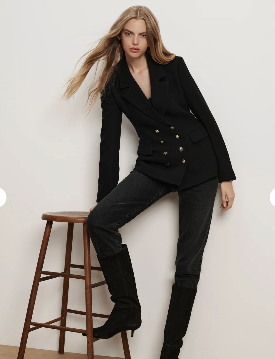 Veronica Beard Claude Dickey Jacket in Black