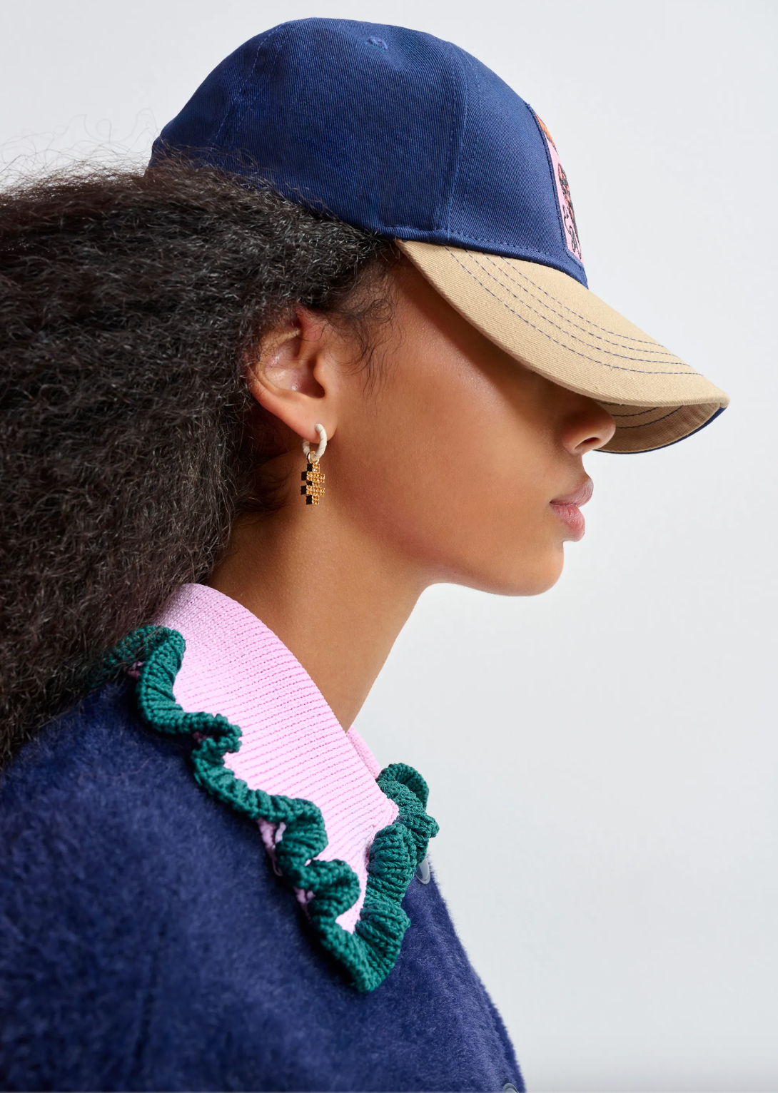 Essentiel Antwerp Jardener Knit Cardi in Dark Night