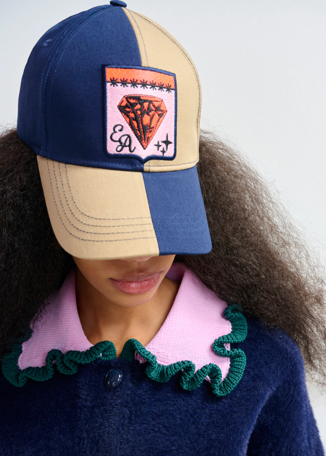 Essentiel Antwerp Jardener Knit Cardi in Dark Night