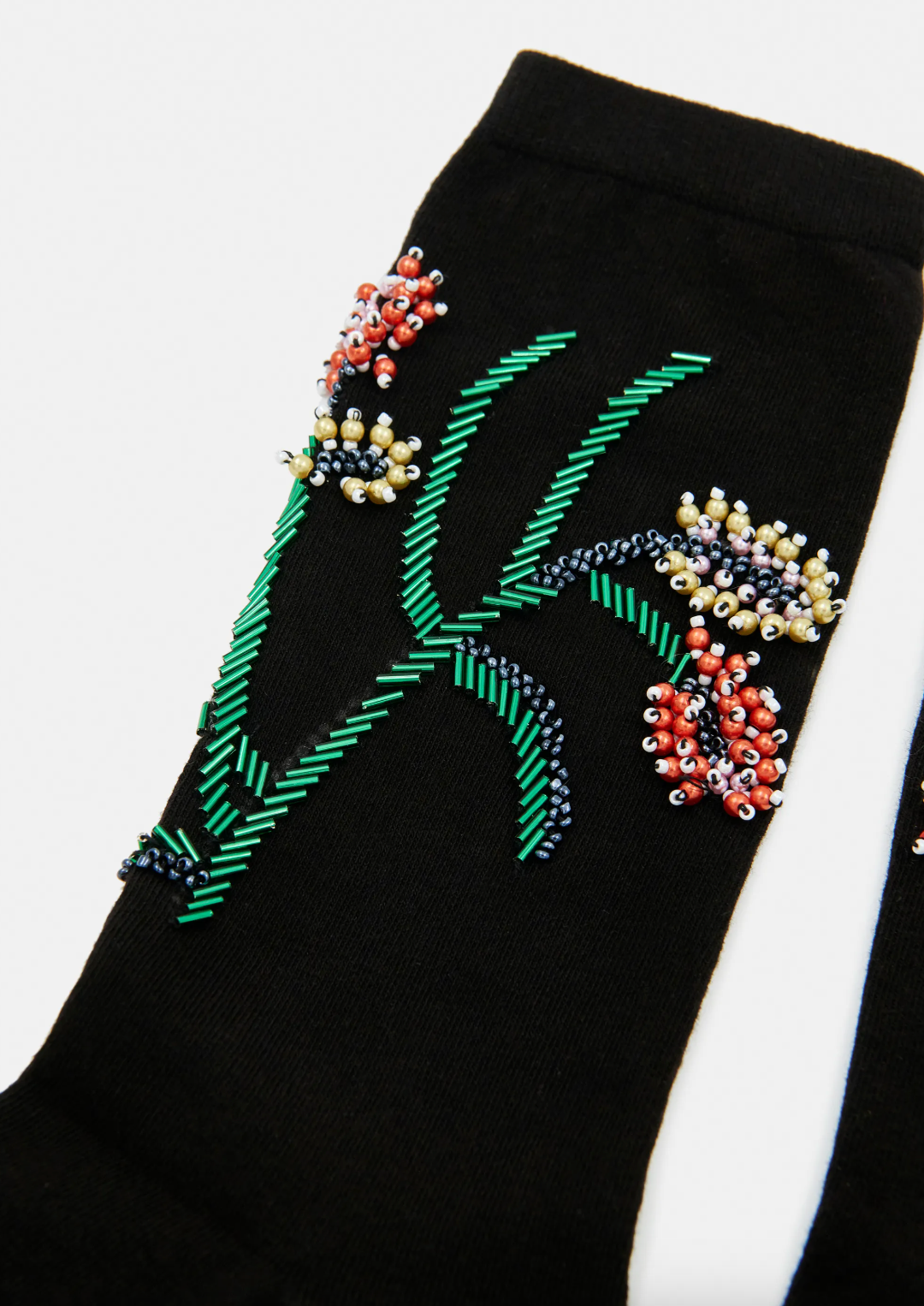 Essentiel Antwerp Jinto Embroidered Socks in Black