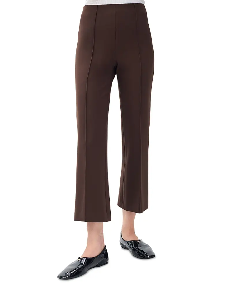 Rag & Bone Irina Pont Kick Flare in Coffee