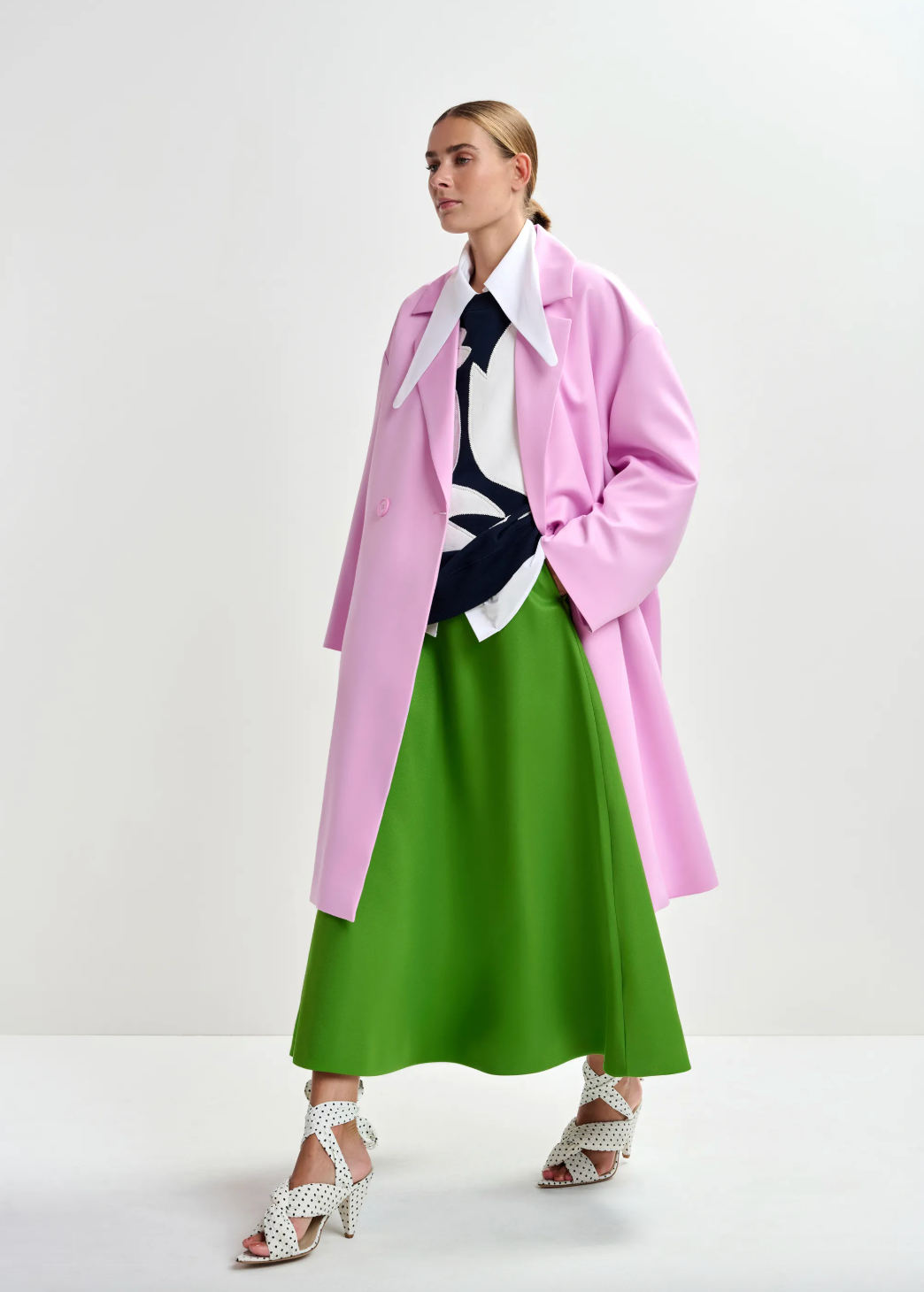 Essentiel Antwerp Julio Skirt in Spirulina Green