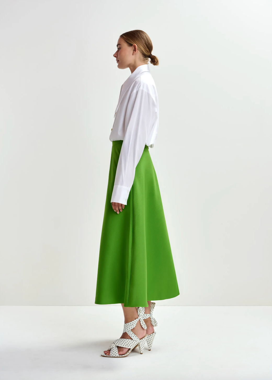 Essentiel Antwerp Julio Skirt in Spirulina Green
