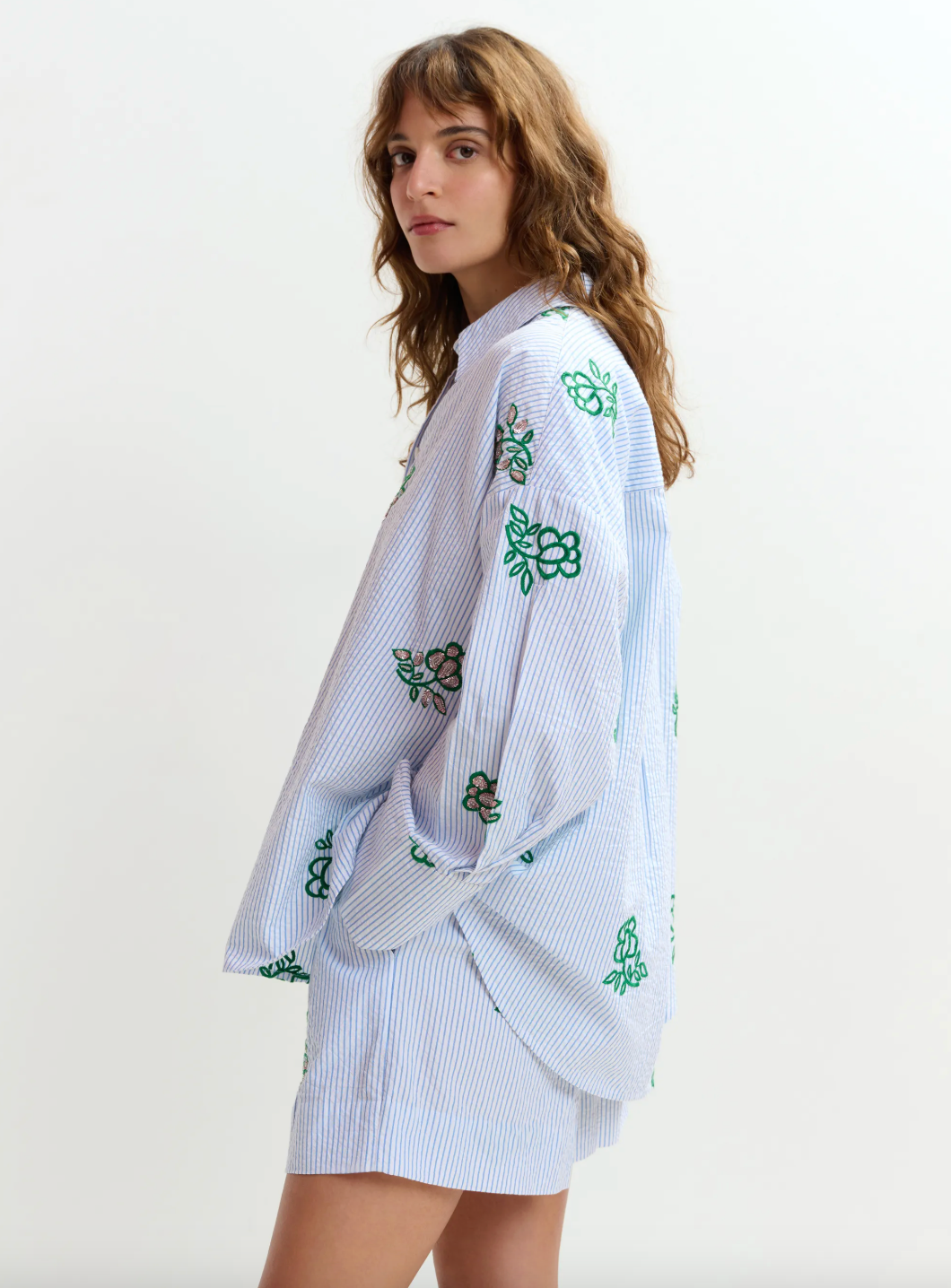 Essentiel Antwerp Jalinki Shirt in Off White