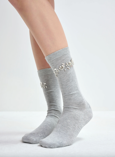 Essentiel Antwerp Jiota Socks in Foggy Brain