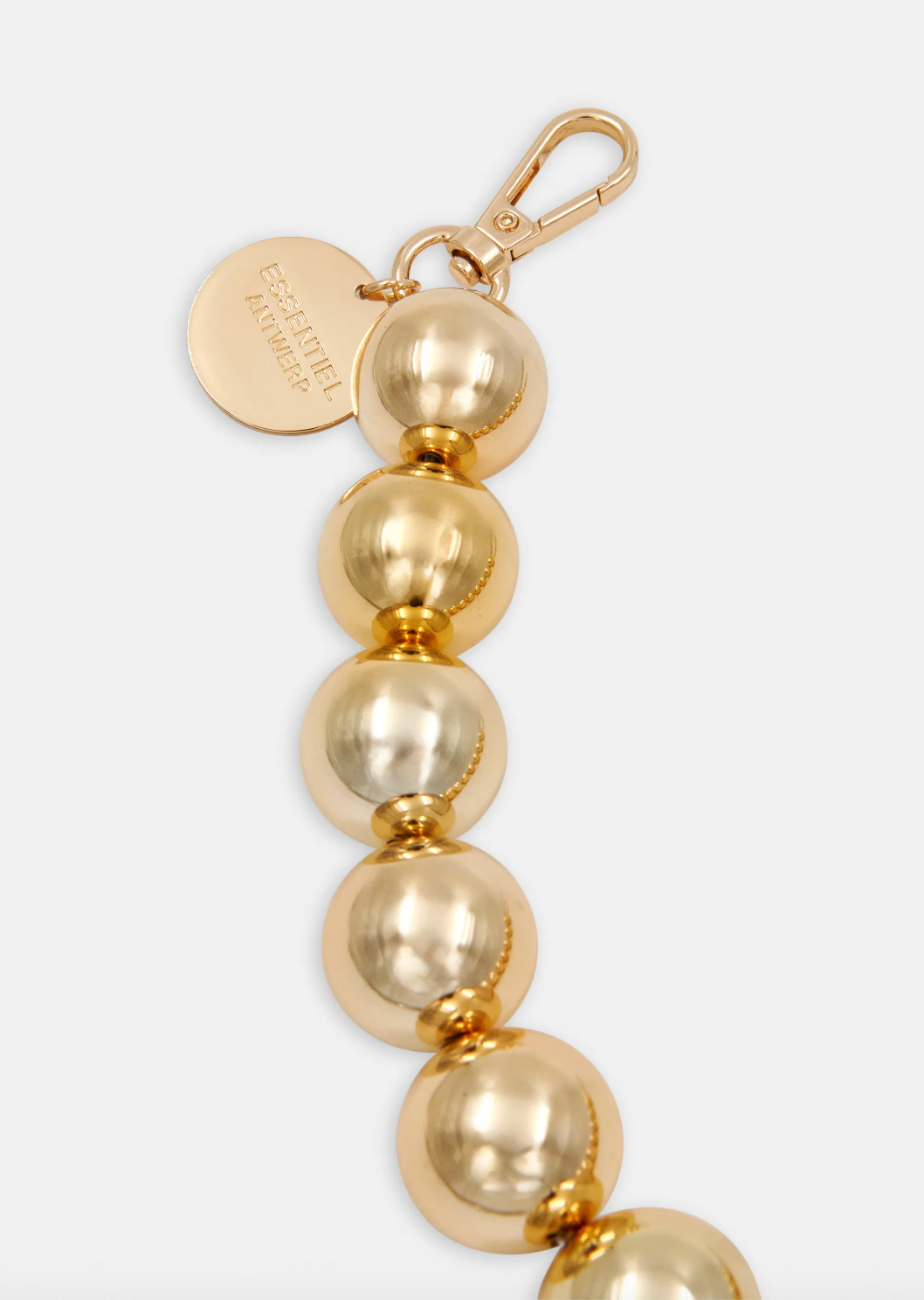 Essentiel Antwerp Jadine Big Balls Chain Charm in Gold
