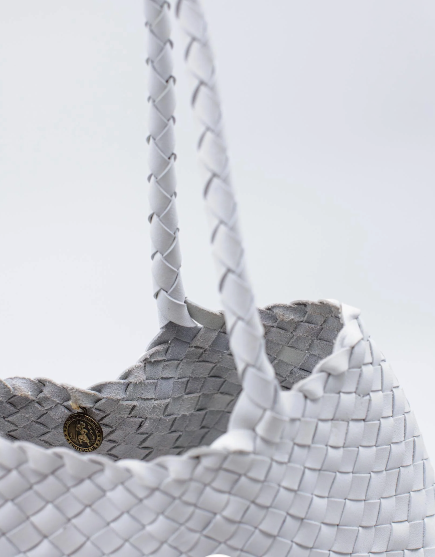 Dragon Diffusion Santa Croce Bag in White