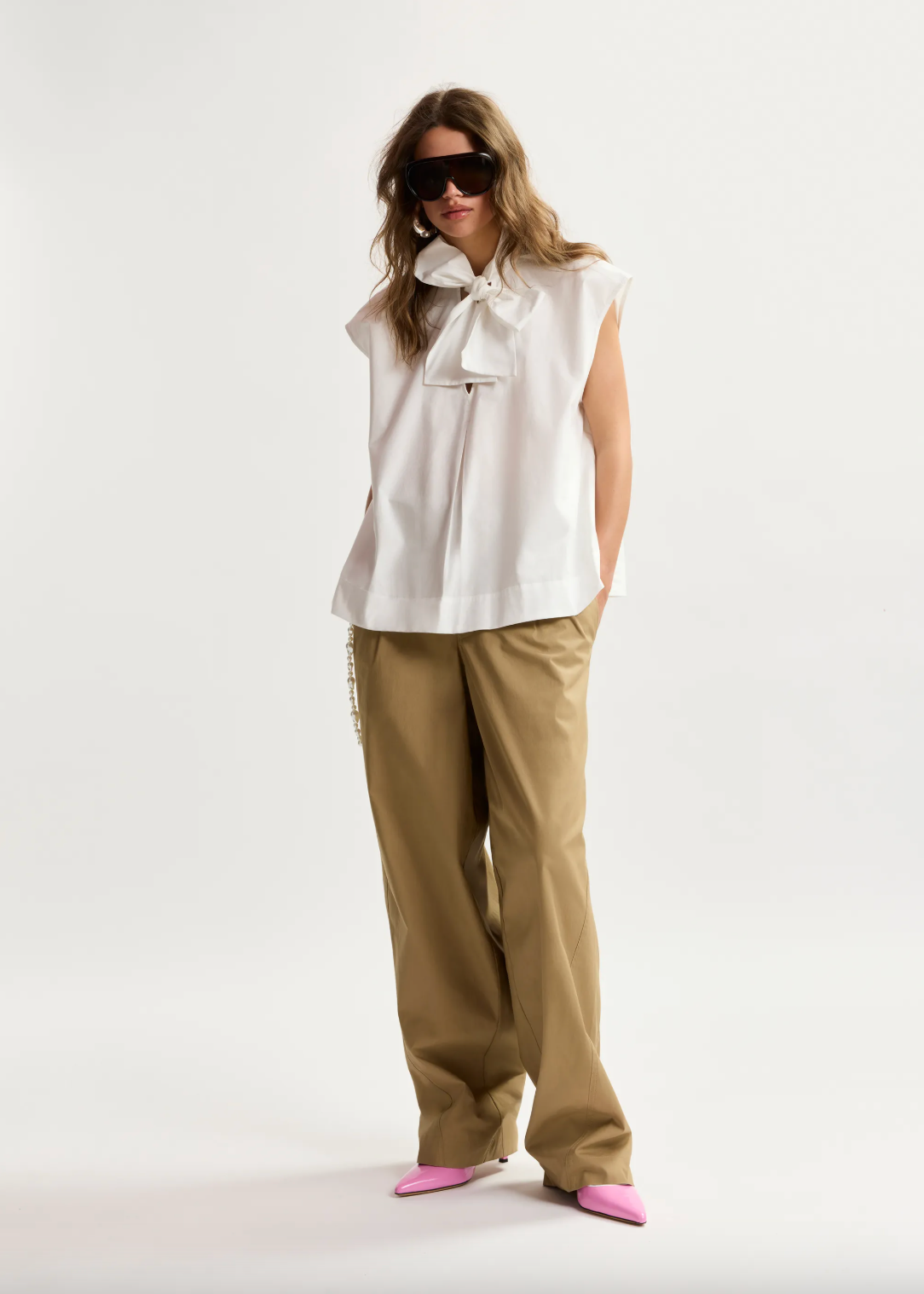 Essentiel Antwerp Jalaysia SL Top - Off White