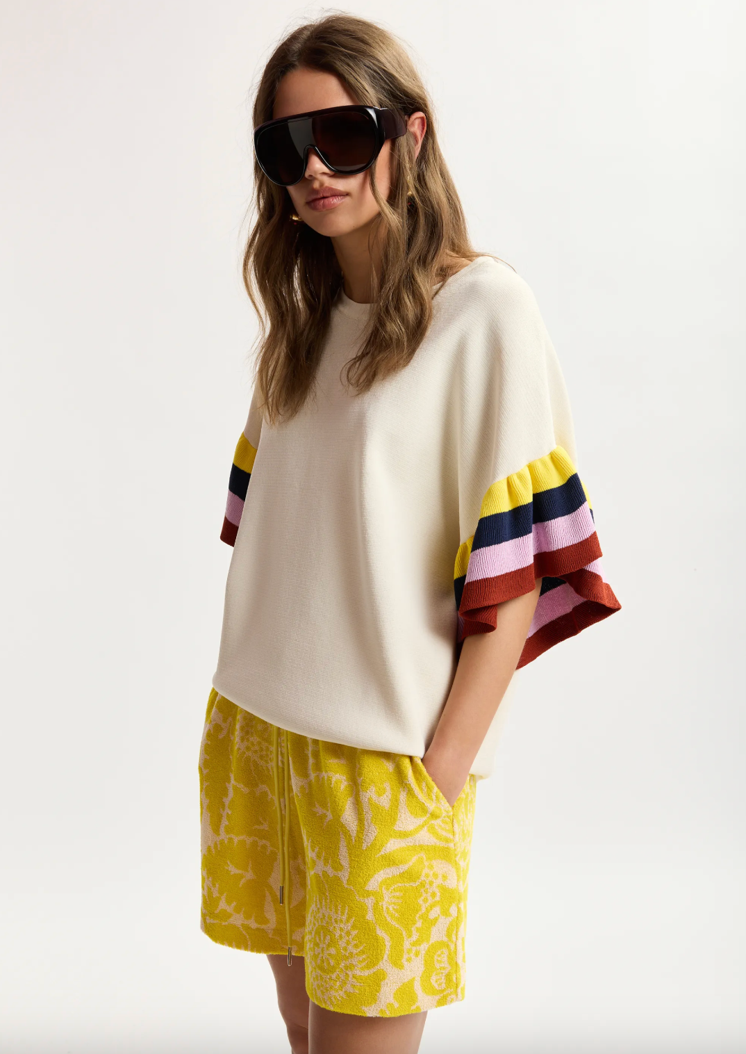 Essentiel Antwerp Januari Knitted Top - Off White