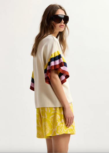 Essentiel Antwerp Januari Knitted Top - Off White