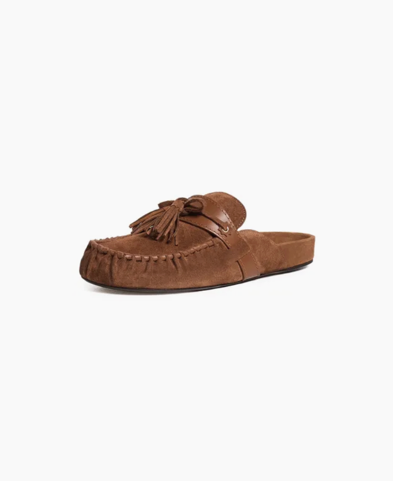 Marant Etoile Malvin Tassel Slip On - Cognac