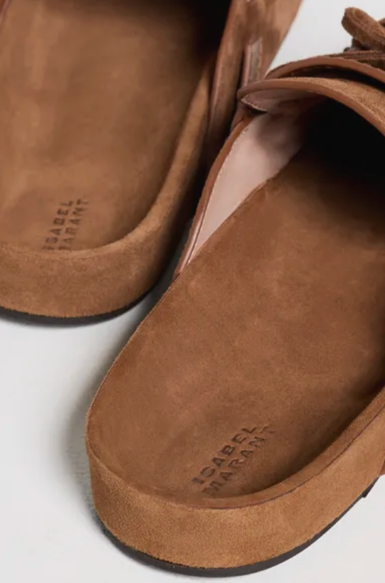 Marant Etoile Malvin Tassel Slip On - Cognac