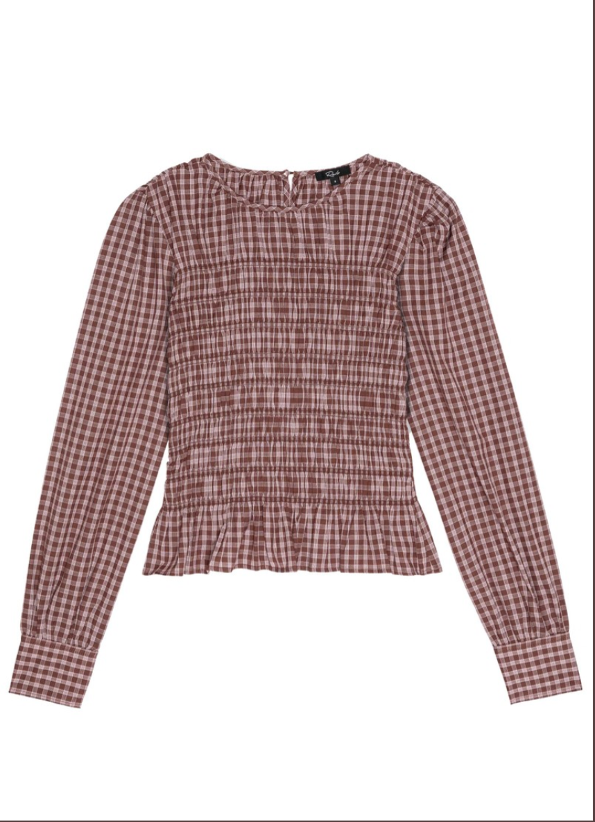 Rails Tabi Top - Rust Rose