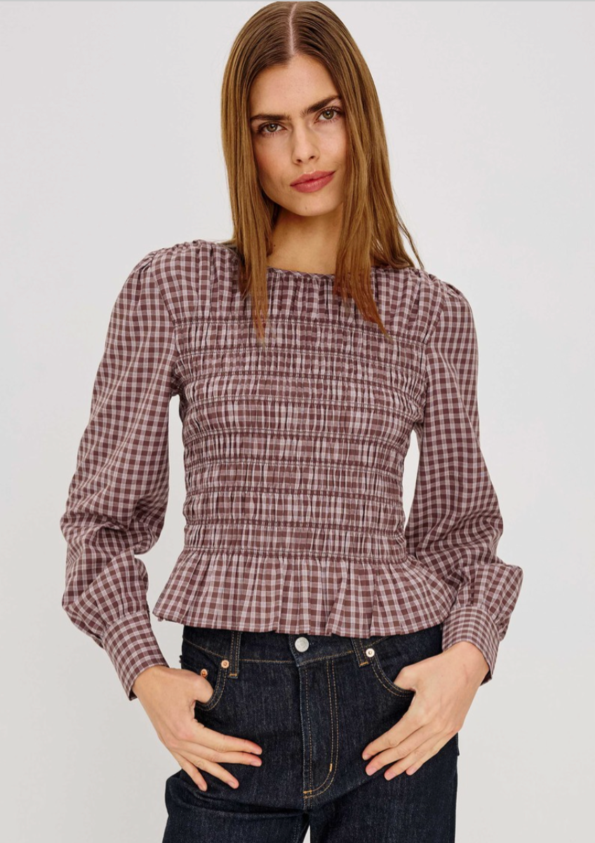 Rails Tabi Top - Rust Rose