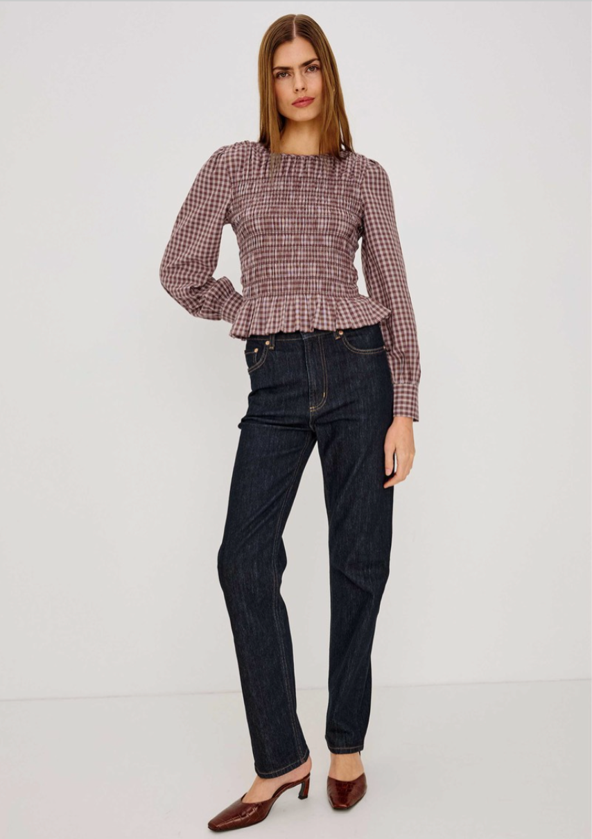 Rails Tabi Top - Rust Rose