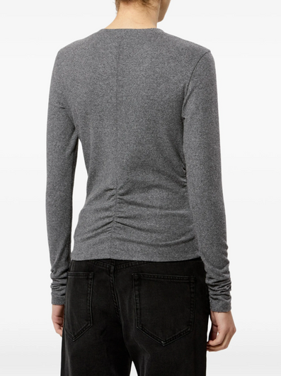 Marant Etoile Delesa Jersey Top - Grey